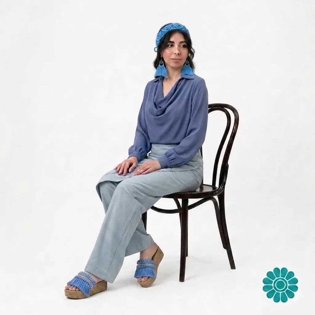 شلوار لینن " قاصدک " — تصویر 5